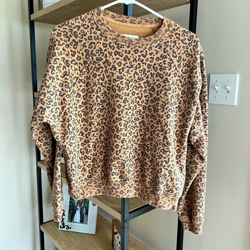 Abercrombie Leopard Sweatshirt